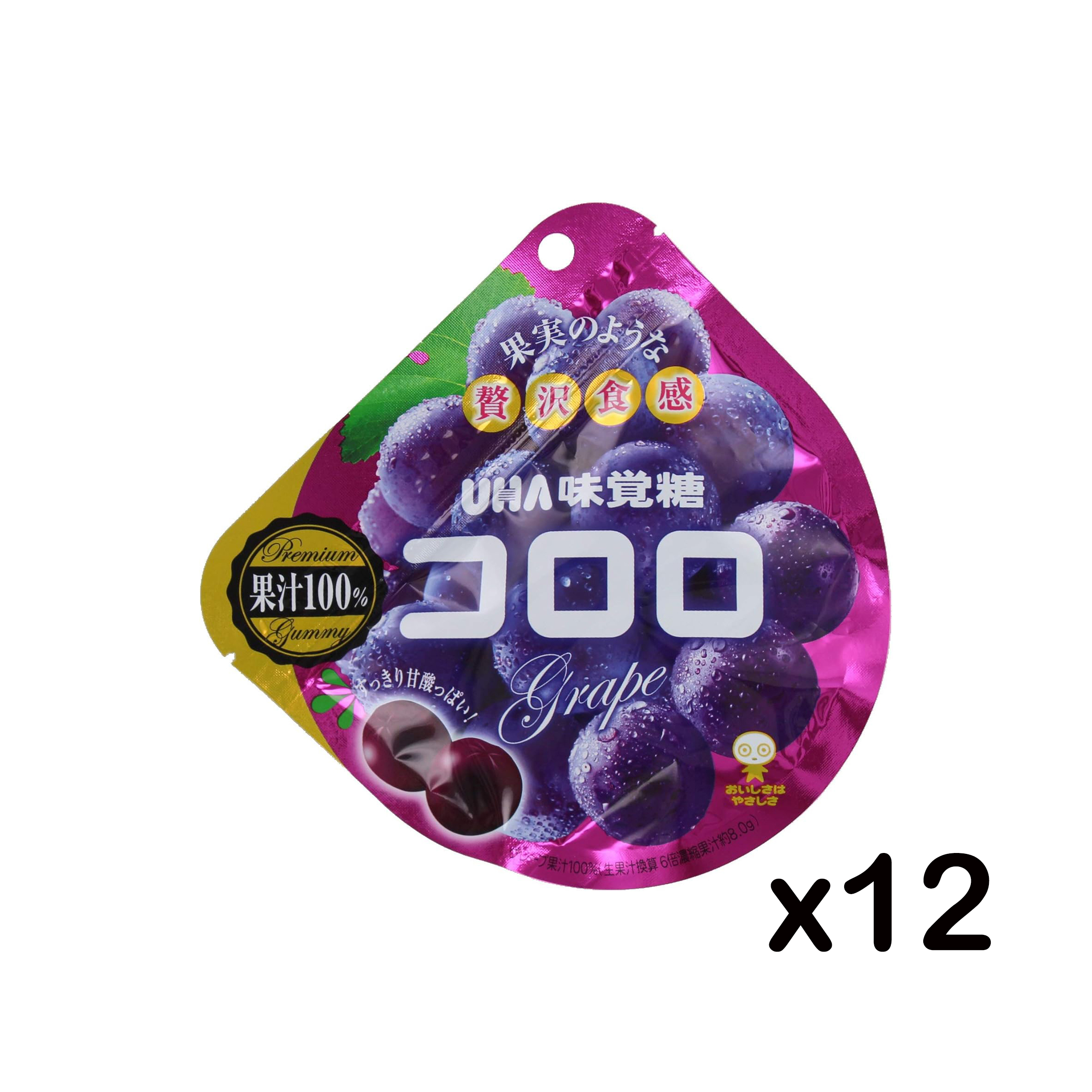 [N-0041-02] 코로로 그레이프 48g X 12개