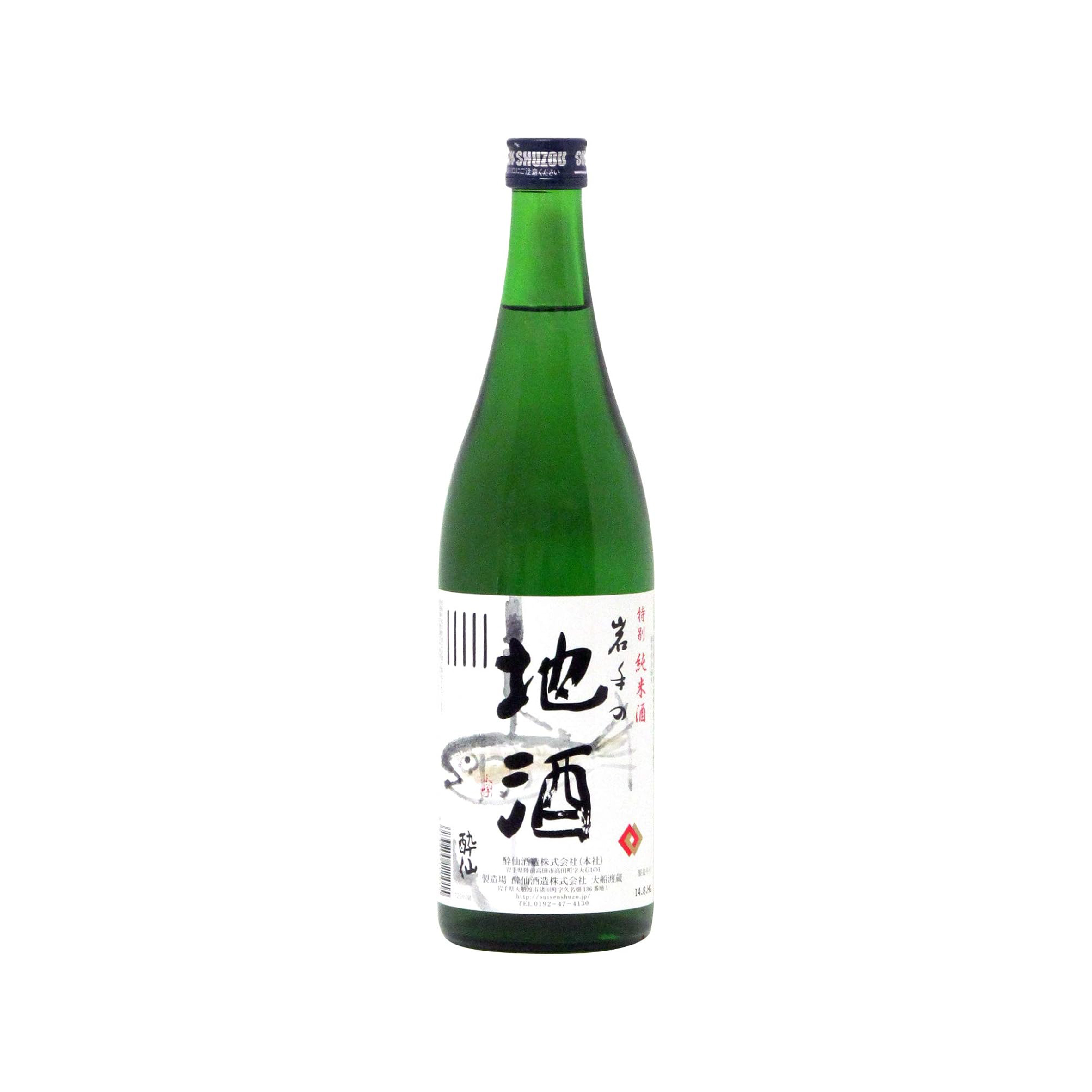 [S-5014] 이와테특산 스이센 특별 준마이(지자케) X 720ml