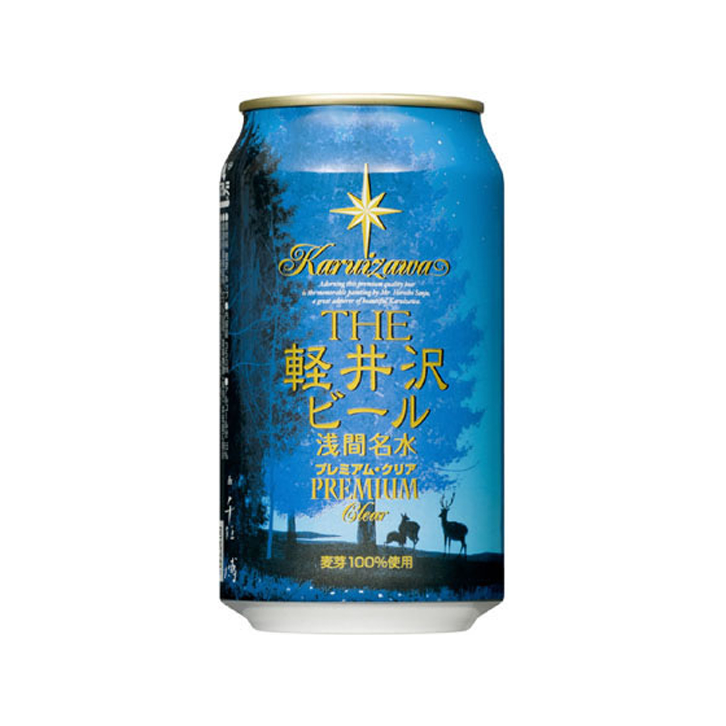 [B-5558] 더카루이자와 맥주 프리미엄클리어 350ml X 6개묶음