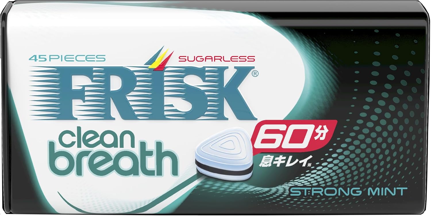 [N-0132] 프리스크 클린 브레스 스트롱민트 31.5gX9개