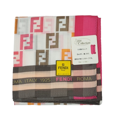 [RJB8149_0746-01] FENDI 펜디 손수건 스카프